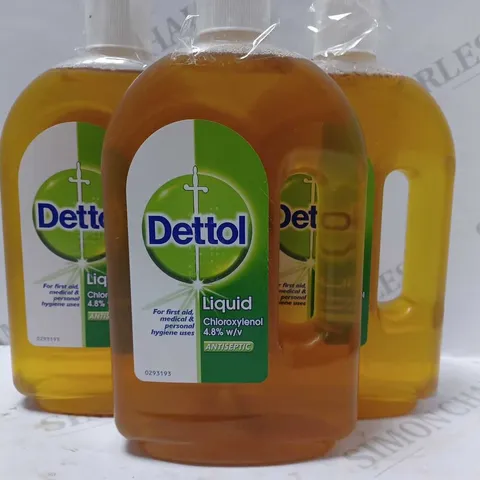 LOT OF APPROX 10 X 750ML DETTOL ANTISEPTIC DISINFECTANT LIQUID