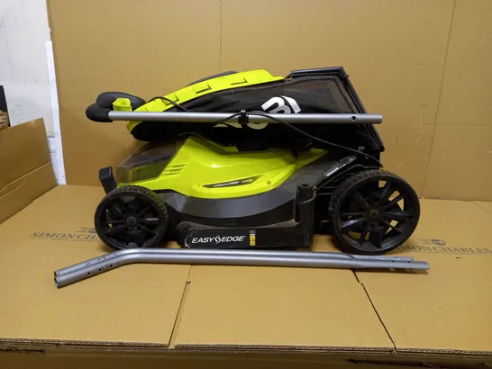 RYOBI 18V ONE+ CORDLESS 33CM LAWNMOWER AND TRIMMER