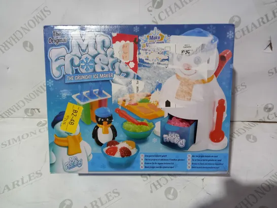 MR FROSTY THE CRUNCHY ICE MAKER