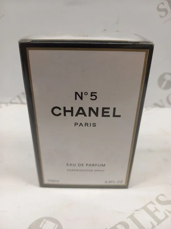 BOXED AND SEALED CHANEL PARIS NO 5 EAU DE PARFUM 100ML