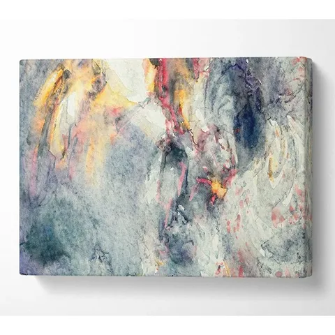 ASH AND FIRE PASTELS CANVAS ART PRINT