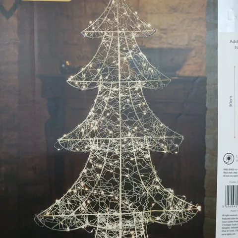 BOXED LED CHRISTMAS TREE LIGHT 90CM 