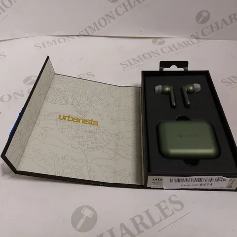 URBANISTA PARIS TRUE WIRELESS EARPHONES LAPTOP COMPUTER STEREO HEADPHONES 20H PLAYTIME