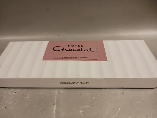 BOXED SEALED HOTEL CHOCOLAT EXUBERANTLY FRUITY CHOCOLATE SELECTION BOX - 345G 