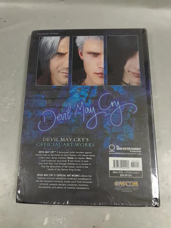 SEALED DEVIL MAY CRY 5 OFFICIAL ART WORKS