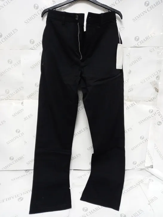 ARKET SLIM FIT PANTS IN BLACK - SIZE 52