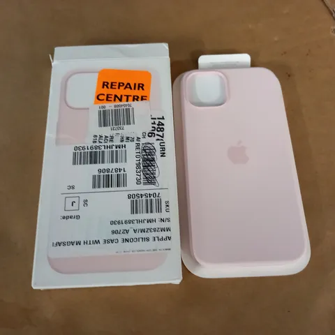 IPHONE 13 PINK SILICONE CASE