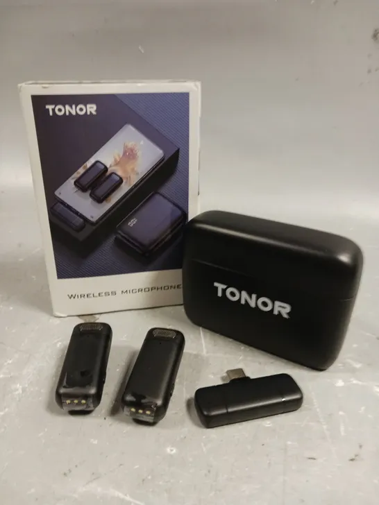 BOXED TONOR TYPE-C WIRELESS LAVALIER MICROPHONE 