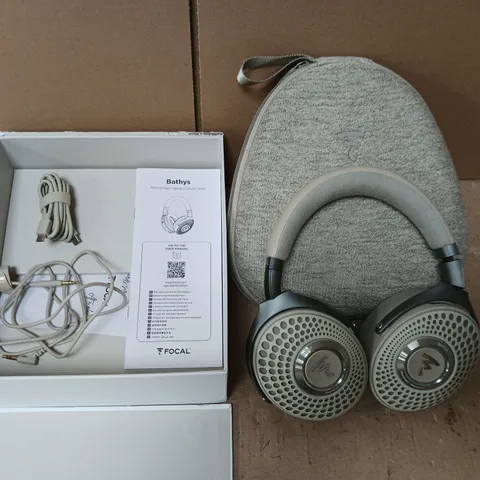 FOCAL BATHYS DUNE ANC BT HEADPHONES	HIFI BLUETOOTH ACTIVE NOISE CANCELLING OVER EAR HEADPHONES