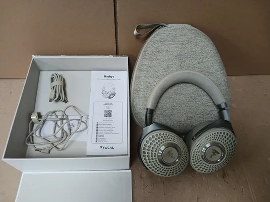 FOCAL BATHYS DUNE ANC BT HEADPHONES	HIFI BLUETOOTH ACTIVE NOISE CANCELLING OVER EAR HEADPHONES