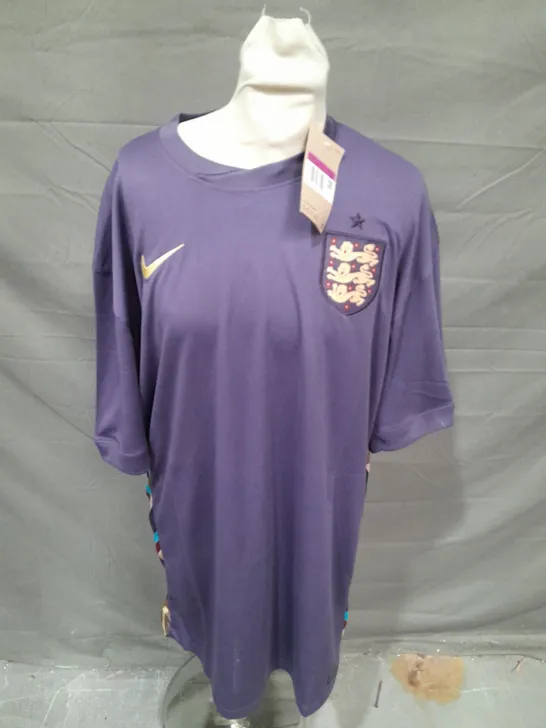 NIKE ENGLAND SHIRT 2024 IN BLACK - 4XL