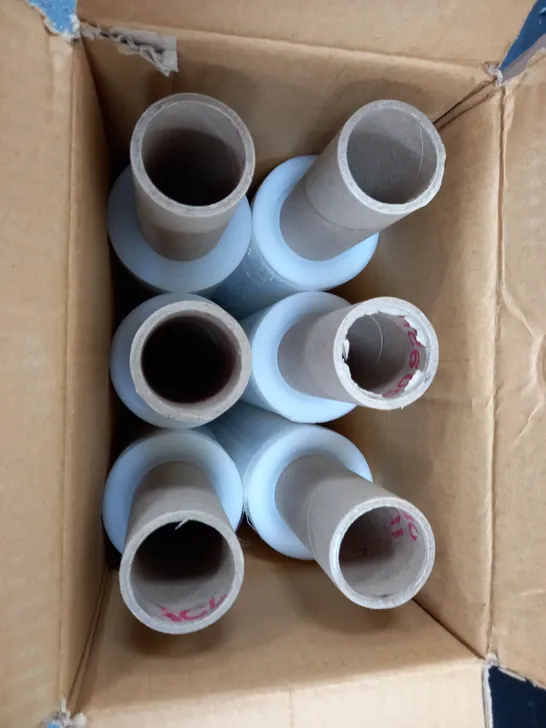 6 SERAN WRAP CLEAR ROLLS 40CM