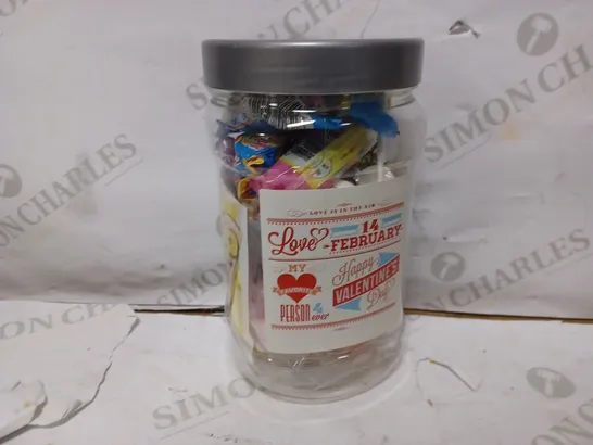 BE MY VALENTINE SWEET JAR RRP £19.99