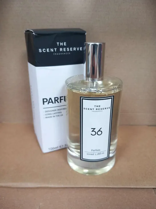 BOXED THE SCENT RESERVE FRAGRANCES PARFUM 100ML 36