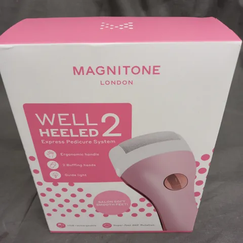 BOXED MAGNITUDE HEELED2 PEDICURE SYSTEM