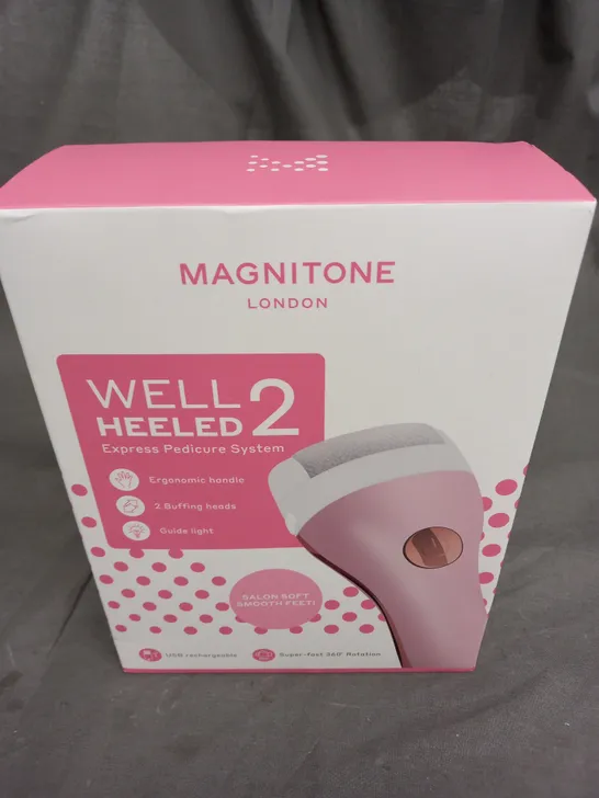 BOXED MAGNITUDE HEELED2 PEDICURE SYSTEM