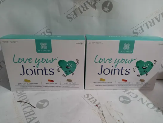 BOX OF 2 HEALTH SPAN LOVE YOUR JOINTS 