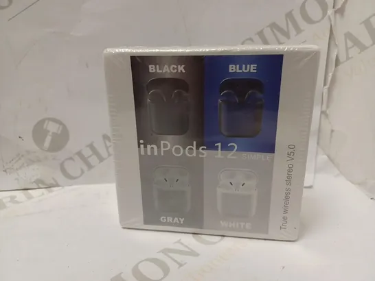 INPODS 12 TRUE WIRELESS STEREO EARBUDS