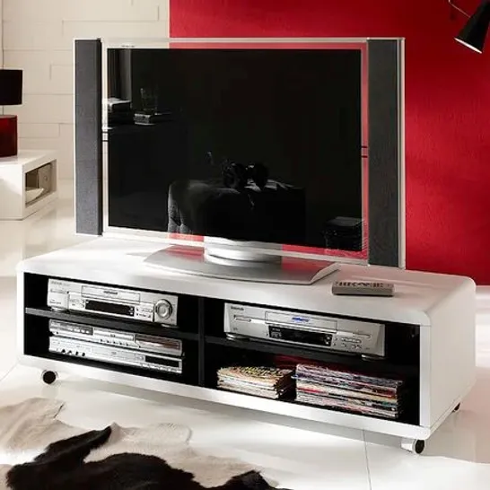 BOXED AIDAN 7 XL TV STAND FOR TVS UP TO 49" WHITE