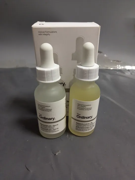 BOXED THE ORDINARY SKIN SUPPORT SET 2X30ML