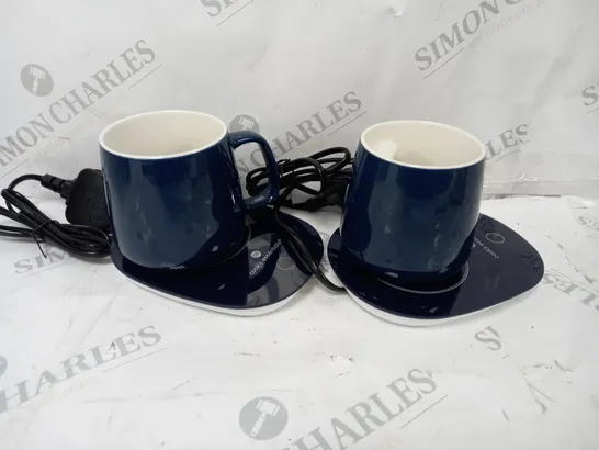 COOK'S ESSENTIALS SET OF 2 MUG WARMER GIFT SET