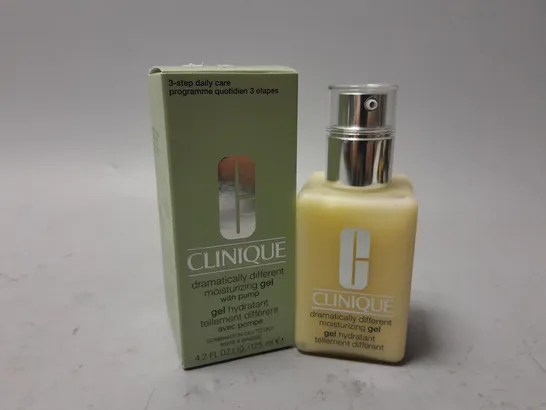 BOXED CLINIQUE DRAMATICALLY DIFFERENT MOISTURIZING GEL WITH PUMP (125ml)