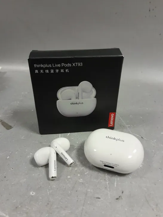 BOXED LENOVO THINKPLUS LIVE PODS XT93