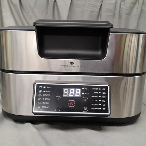 BOXED COOK'S ESSENTIALS GRILL & AIRFRYER 5.5L