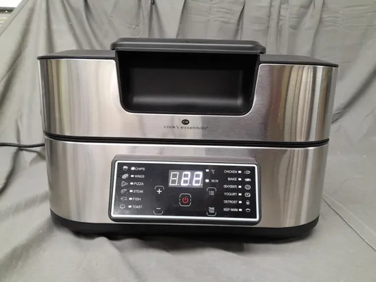 BOXED COOK'S ESSENTIALS GRILL & AIRFRYER 5.5L