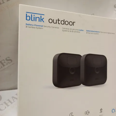 BLINK OUTDOOR BATTERY POWERED SECURITY CAMERAS 