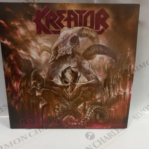 KREATOR GODS OF VIOLENCE 2 VINYL ALBUM