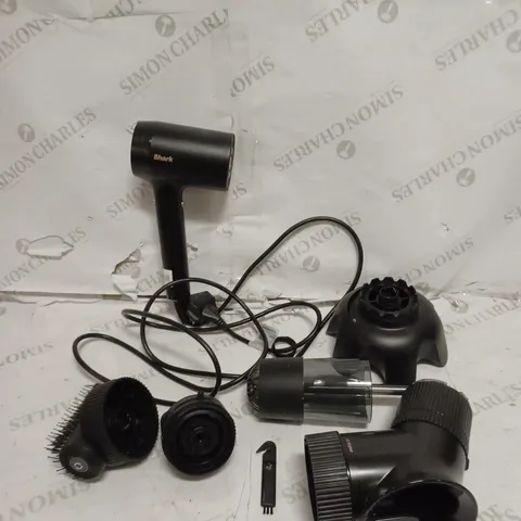 SHARK STYLE IQ IONIC HAIR DRYER & STYLER W/ ACCESSORIES