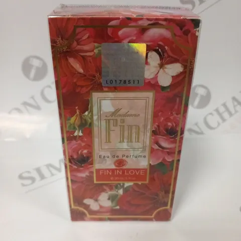 BOXED AND SEALED MADAME FIN EAU DE PERFUME FIN IN LOVE 30ML