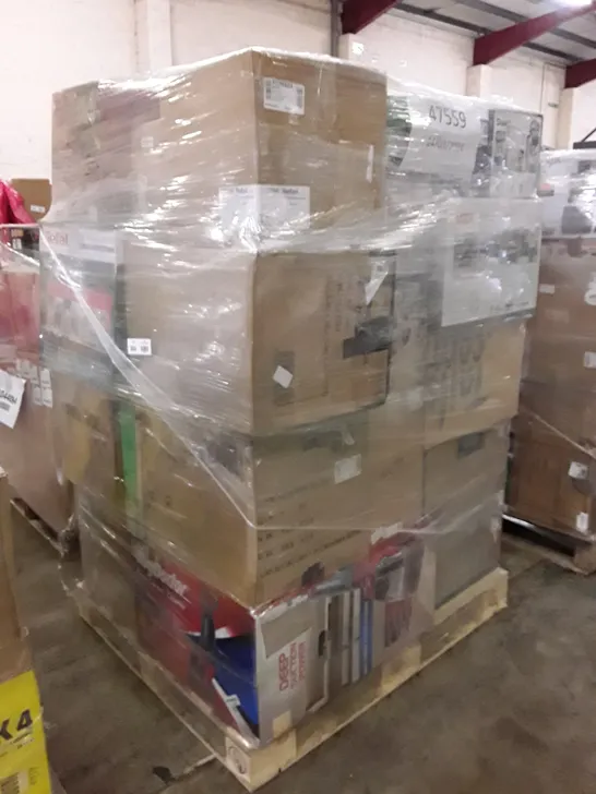 PALLET OF APPROXIMATELY 35 ASSORTED UNPROCESSED RAW RETURNS TO INCLUDE;