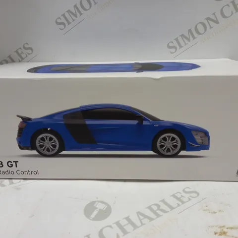 1:18 SCALE AUDI R8 GT BLUE REMOTE CONTROL 