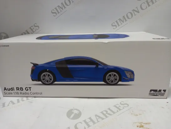 1:18 SCALE AUDI R8 GT BLUE REMOTE CONTROL  RRP £29.99