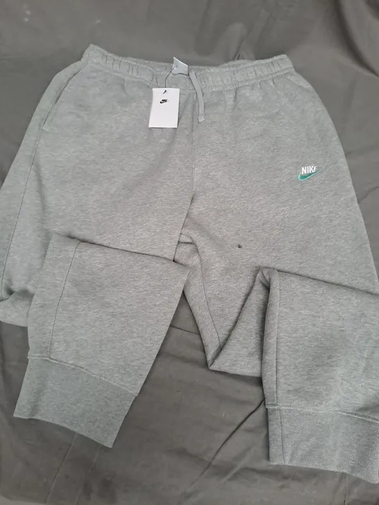 NIKE STANDARD FIT GREY JOGGERS - XL