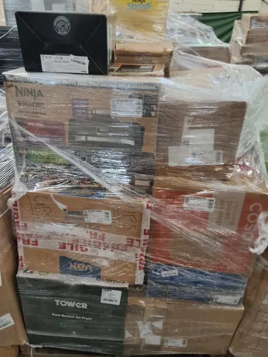 PALLET OF APPROXIMATELY 24 UNPROCESSED RAW RETURN HOUSEHOLD AND ELECTRICAL GOODS TO INCLUDE;