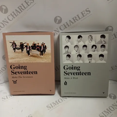 BAG TO CONTAIN 2 X GOING SEVENTEEN 3RD MINI ALBUMS, CD'S & POSTCARDS PRESENT 