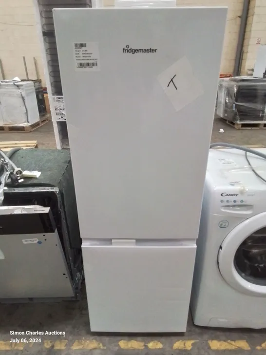 FRIDGEMASTER 50cm FREESTANDING 60/40 FRIDGE FREEZER IN WHITE, MODEL: MC50175A