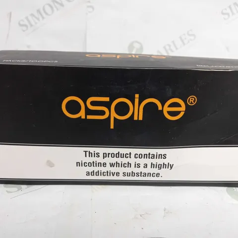 BOX OF APPROX 100 ASPIRE REPLACEMENT ATOMIZER 