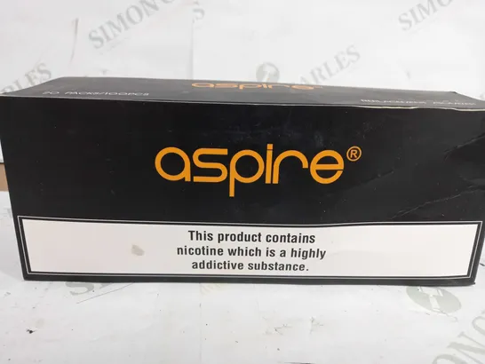 BOX OF APPROX 100 ASPIRE REPLACEMENT ATOMIZER 