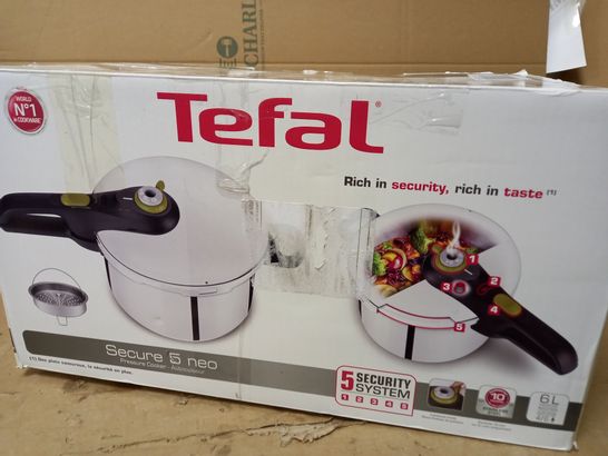 TEFAL SECURE 5 NEO STAINLESS STEEL PRESSURE COOKER