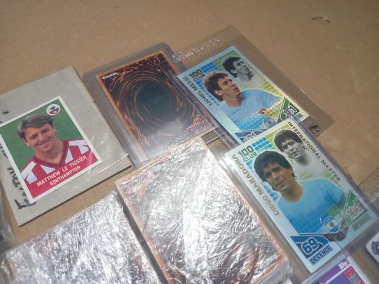 LARGE QUANTITY OF ASSORTED COLLECTORS CARDS TO INCLUDE MATCH ATTACK AND YU-GI-OH