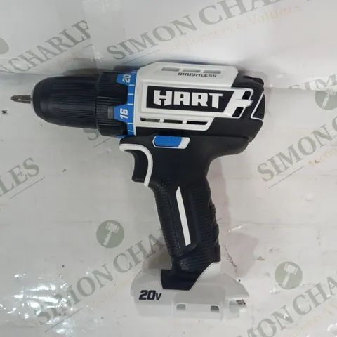 HART BRUSHLESS DRILL/DRIVER