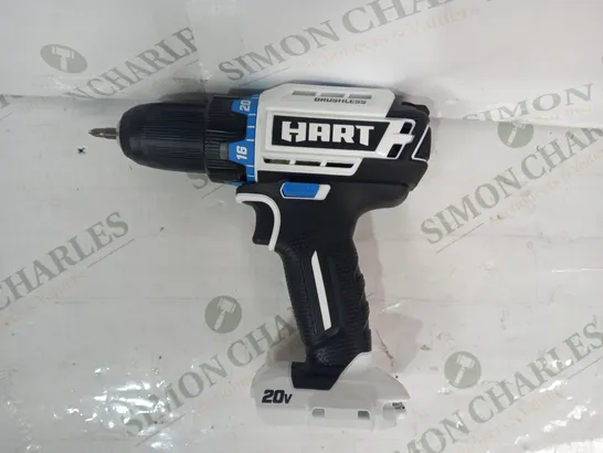 HART BRUSHLESS DRILL/DRIVER