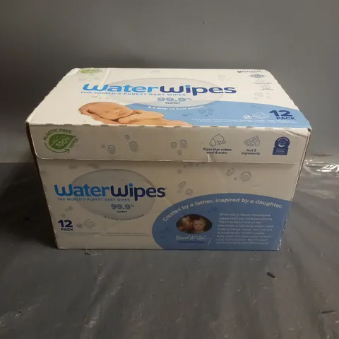 BOXED WATERWIPES 12PACK BABY WIPES