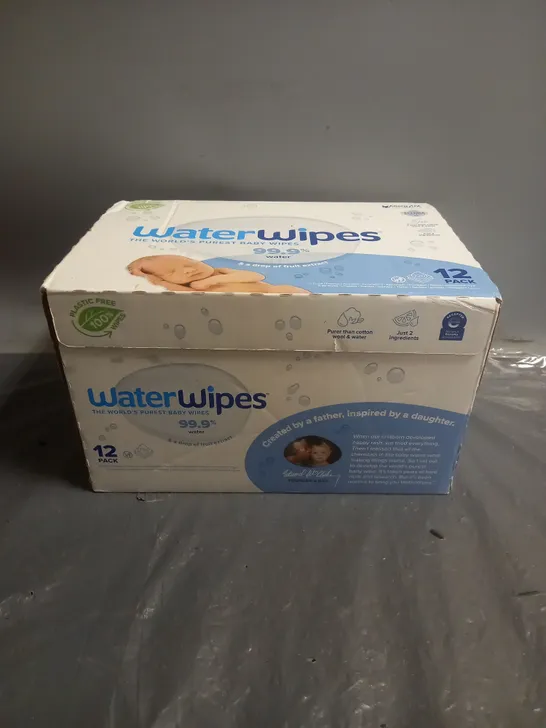 BOXED WATERWIPES 12PACK BABY WIPES