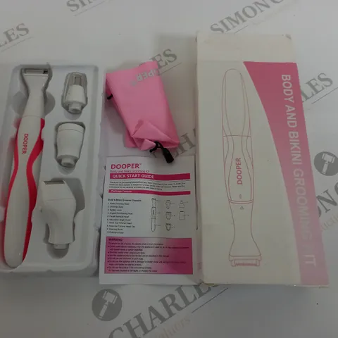 BOXED DOOPER BODY AND BIKINI GROOMING KIT