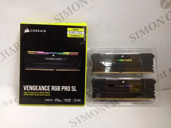 CORSAIR VENGEANCE RGB PRO SL HIGH PERFORMANCE DRAM